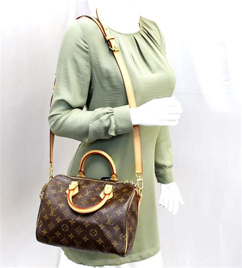 authentic louis vuitton speedy 30 bandouliere